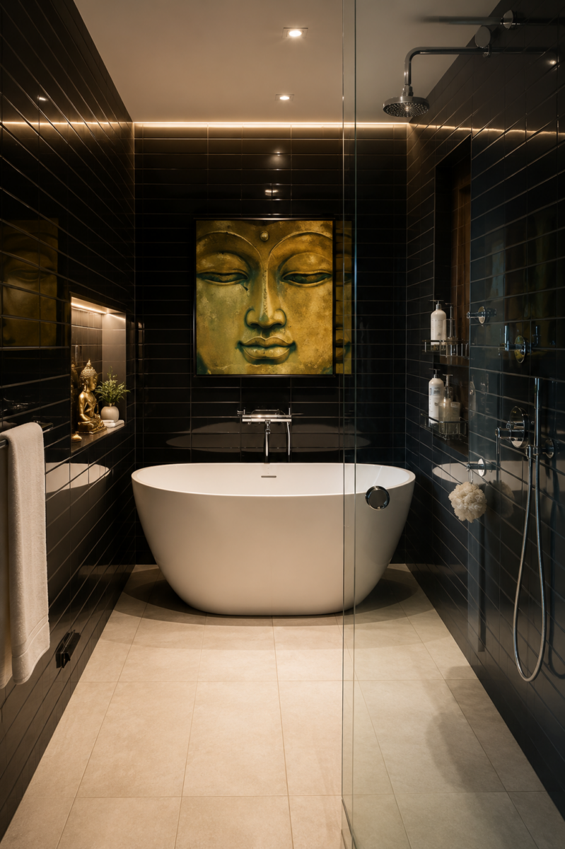 Luxury Bathroom Renovation Project in Cape Cod MA by Ocazo Construction